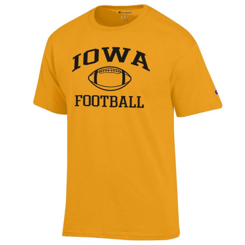 NCAA Iowa Hawkeyes Football Icon T-Shirt