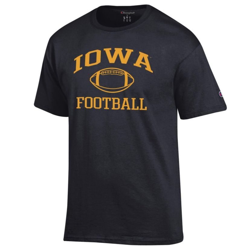 NCAA Iowa Hawkeyes Football Icon T-Shirt