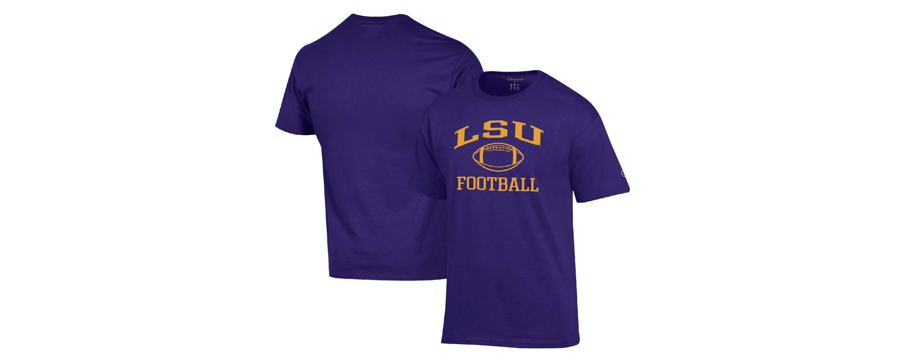 NCAA LSU Tigers Football Icon T-Shirt