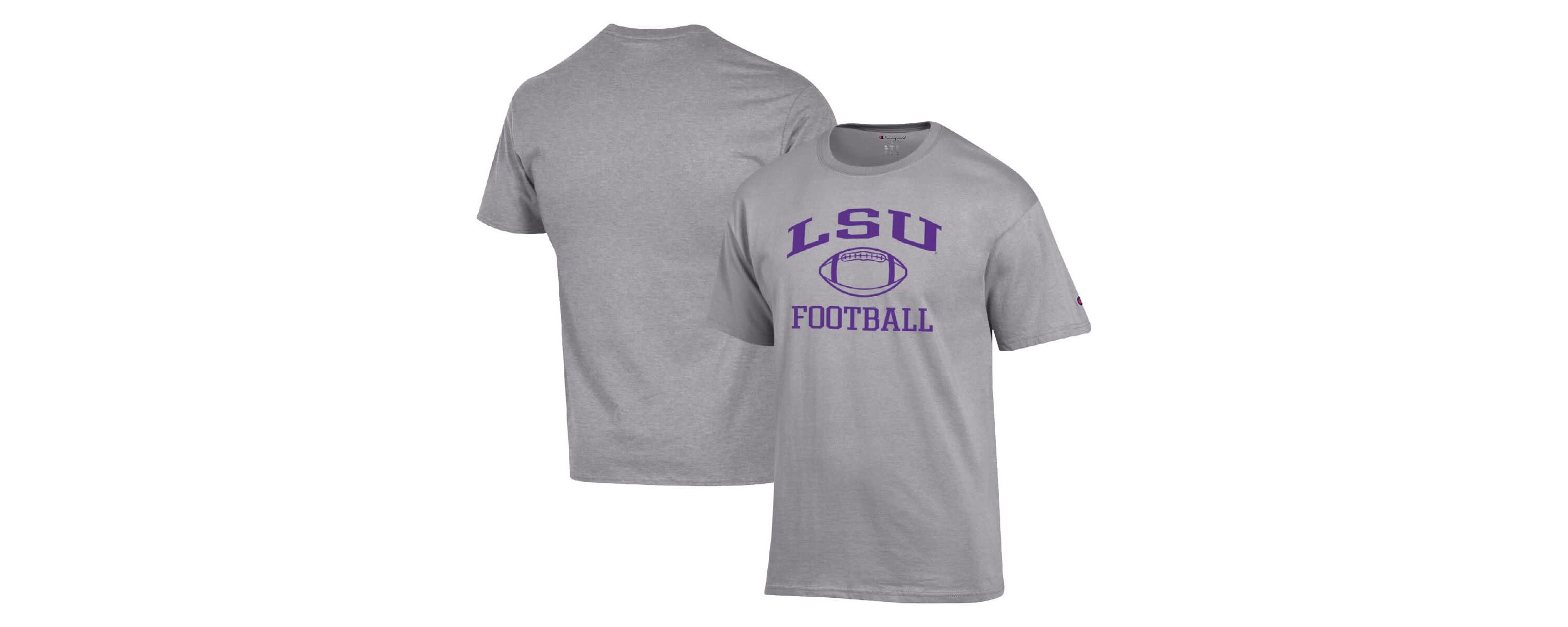 NCAA LSU Tigers Football Icon T-Shirt