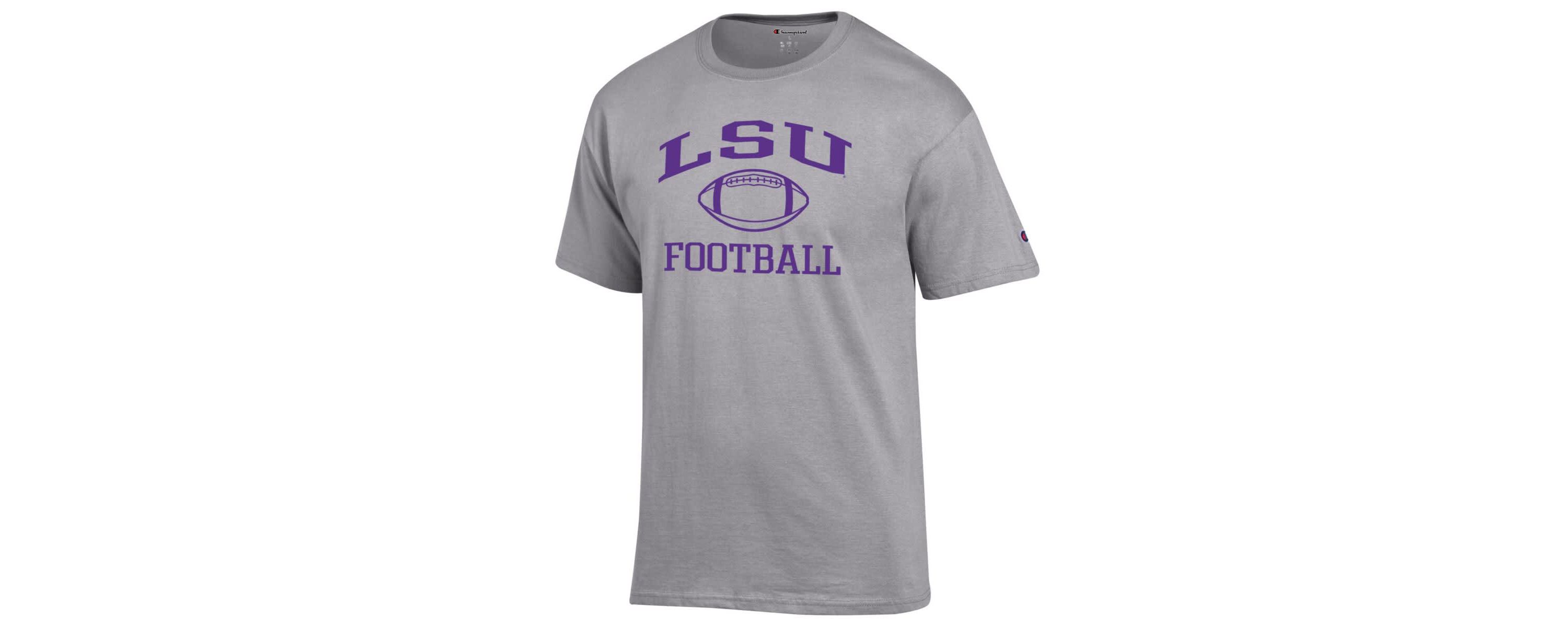 NCAA LSU Tigers Football Icon T-Shirt