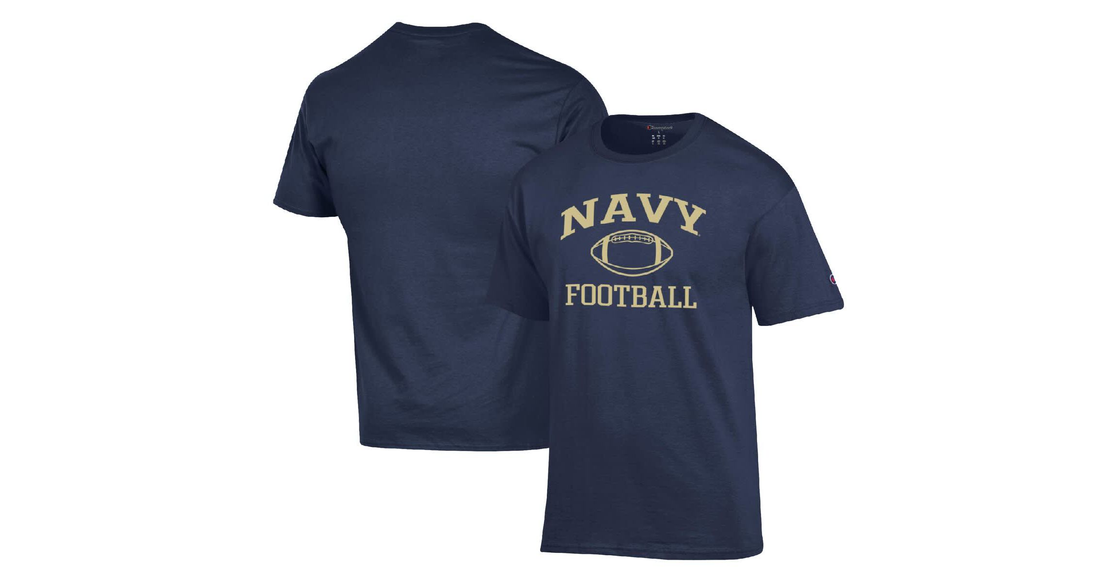 Navy Midshipmen NCAA Midshipmen Football Icon T-Shirt