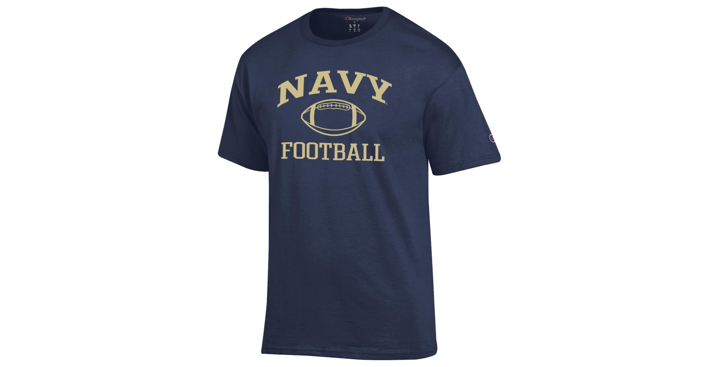 Navy Midshipmen NCAA Midshipmen Football Icon T-Shirt