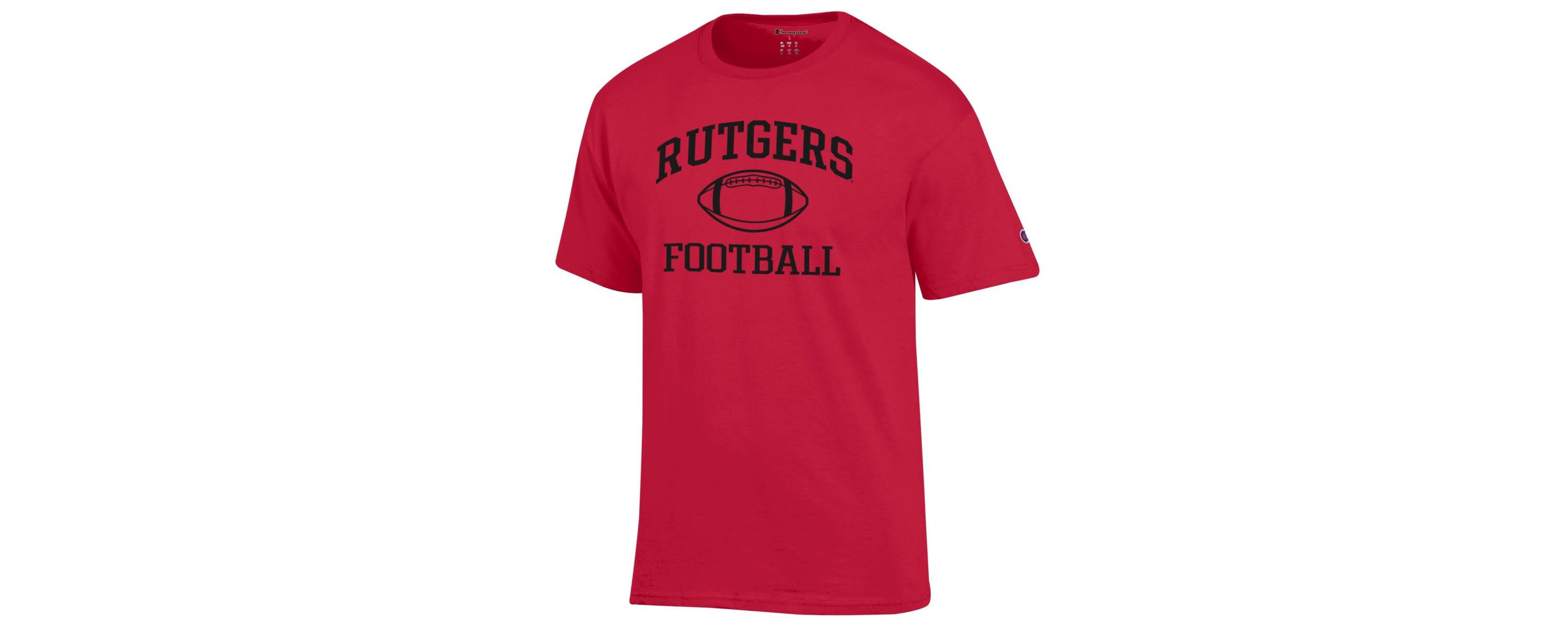 Rutgers Scarlet Knights NCAA Rutgers Knights Football Icon T-Shirt