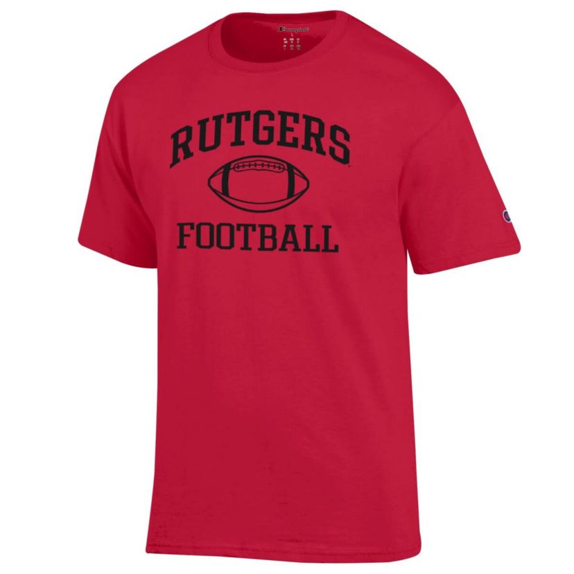 Rutgers Scarlet Knights NCAA Rutgers Knights Football Icon T-Shirt