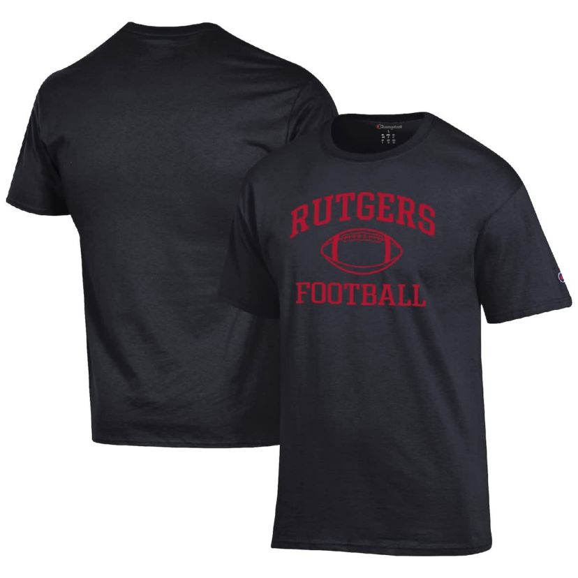 Rutgers Scarlet Knights NCAA Rutgers Knights Football Icon T-Shirt