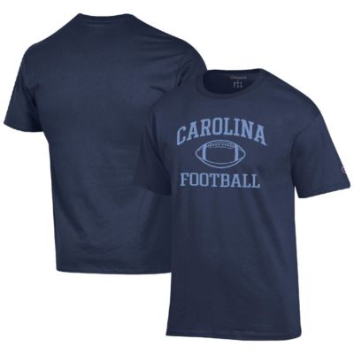 Champion Men's NCAA North Carolina Tar Heels Football Icon T-Shirt, Navy Blue, 2XL