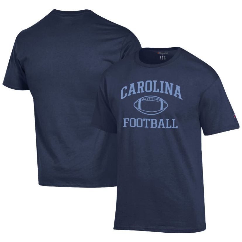 NCAA North Carolina Tar Heels Football Icon T-Shirt