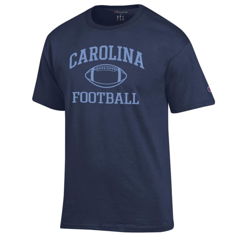 NCAA North Carolina Tar Heels Football Icon T-Shirt