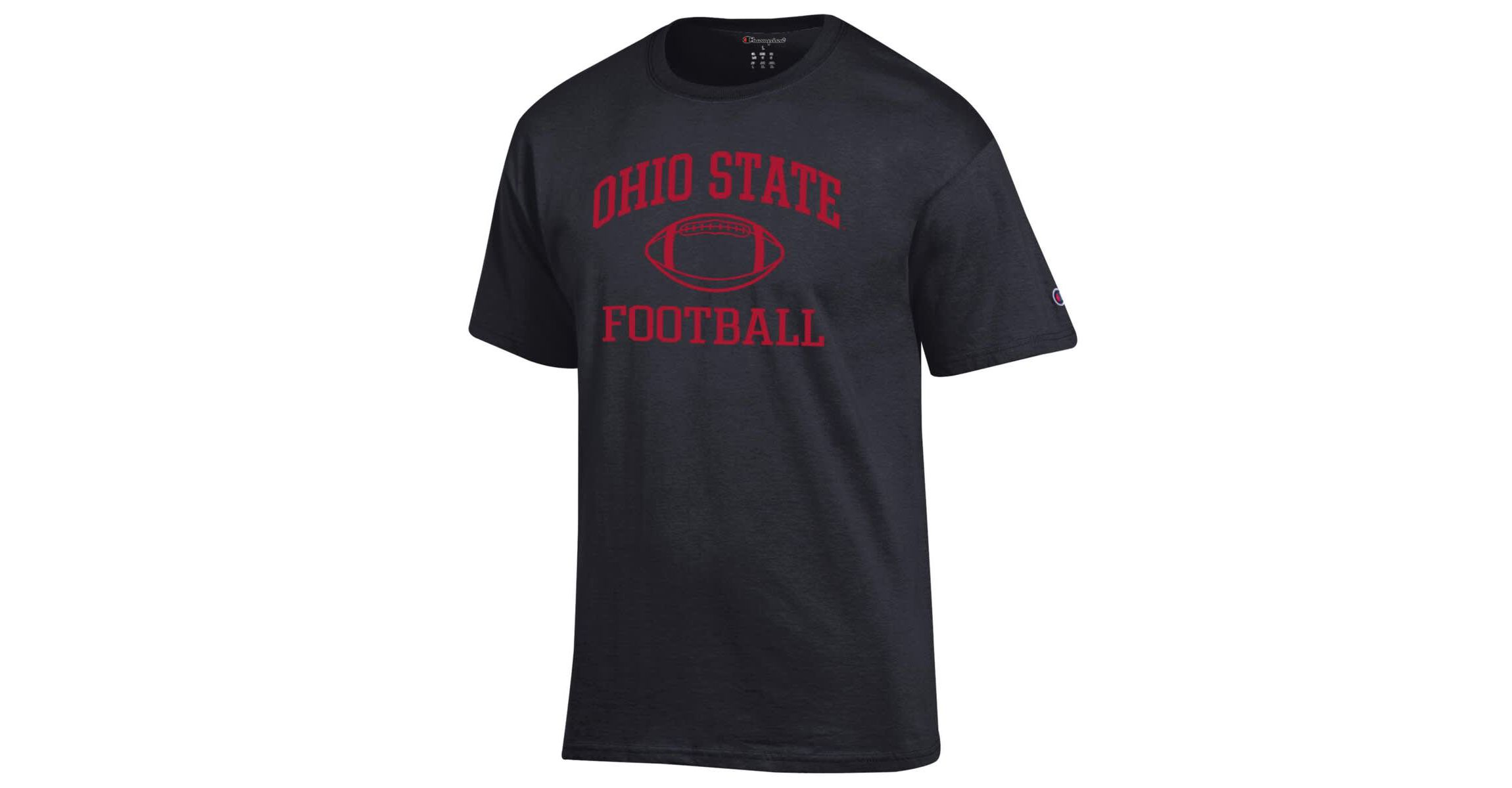 Champion Ohio State Football Tシャツ XL Champion® NCAA Ohio State Buckeyes Football Icon T-Shirt | Belk