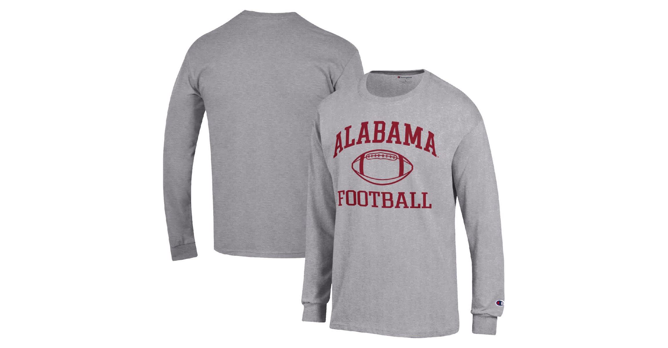 Alabama Crimson Tide NCAA Alabama Tide Football Icon Long Sleeve T-Shirt