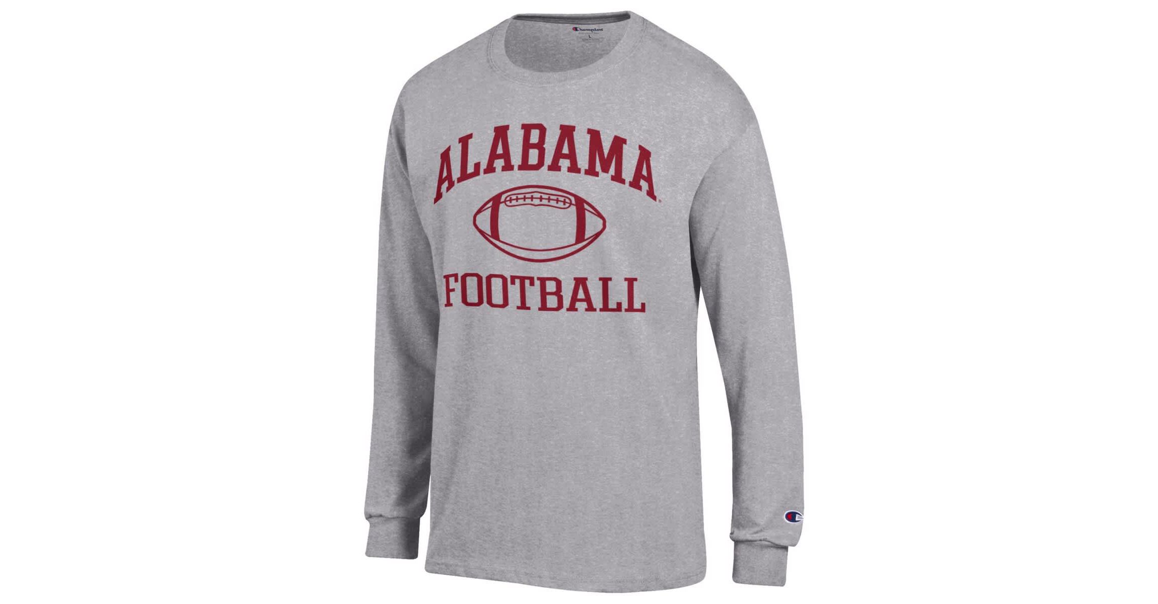 Alabama Crimson Tide NCAA Alabama Tide Football Icon Long Sleeve T-Shirt