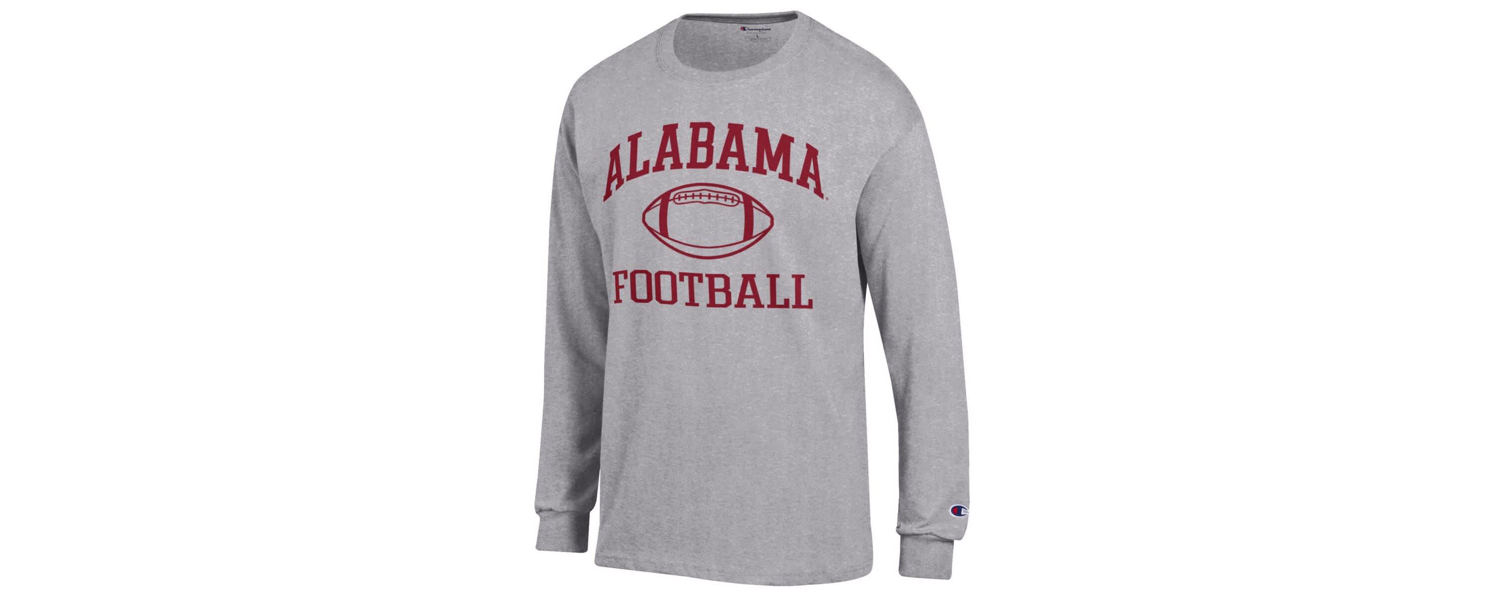 Alabama Crimson Tide NCAA Alabama Tide Football Icon Long Sleeve T-Shirt