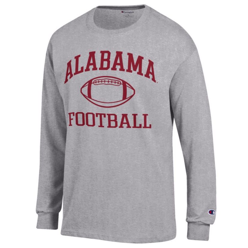 Alabama Crimson Tide NCAA Alabama Tide Football Icon Long Sleeve T-Shirt