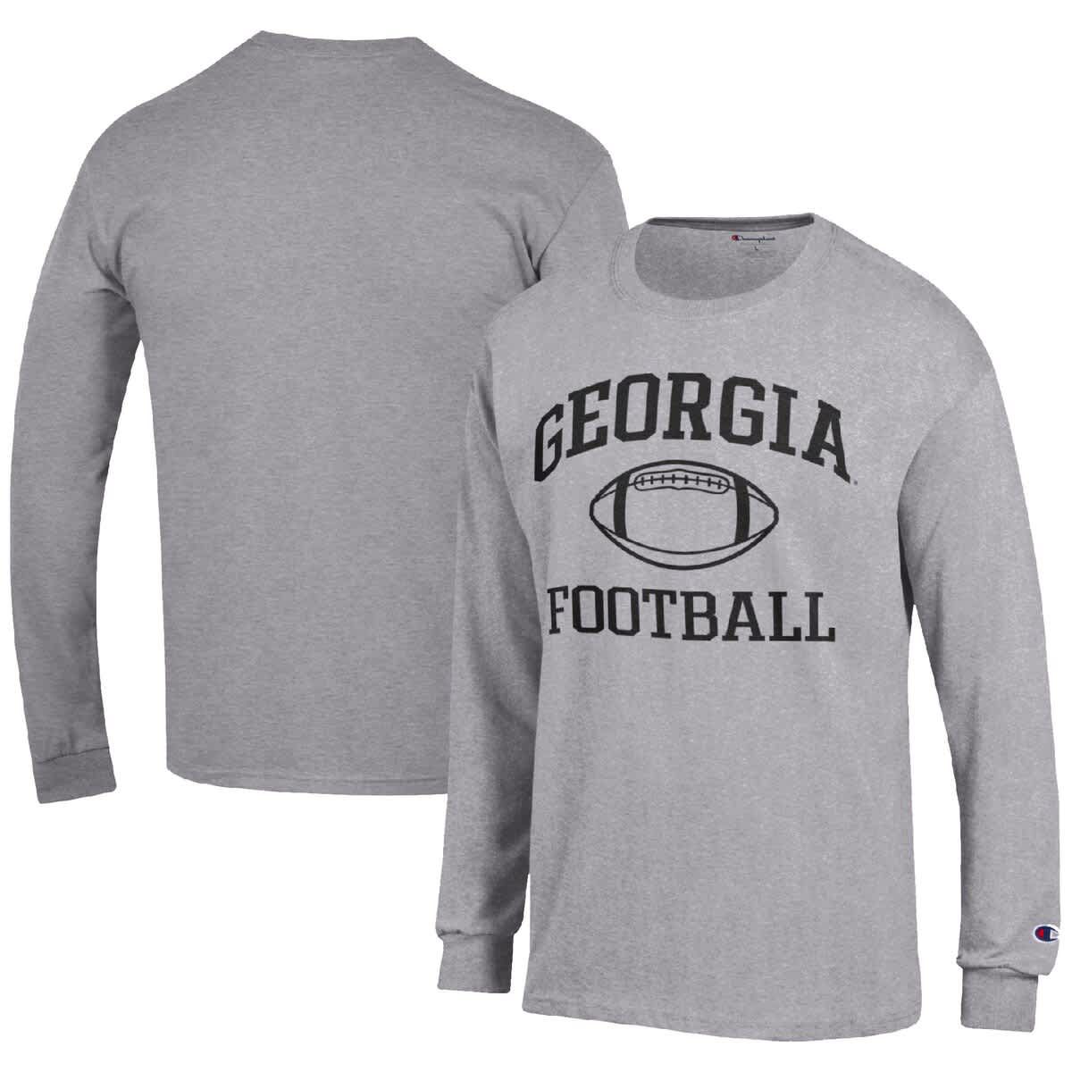 NCAA Georgia Bulldogs Football Icon Long Sleeve T-Shirt