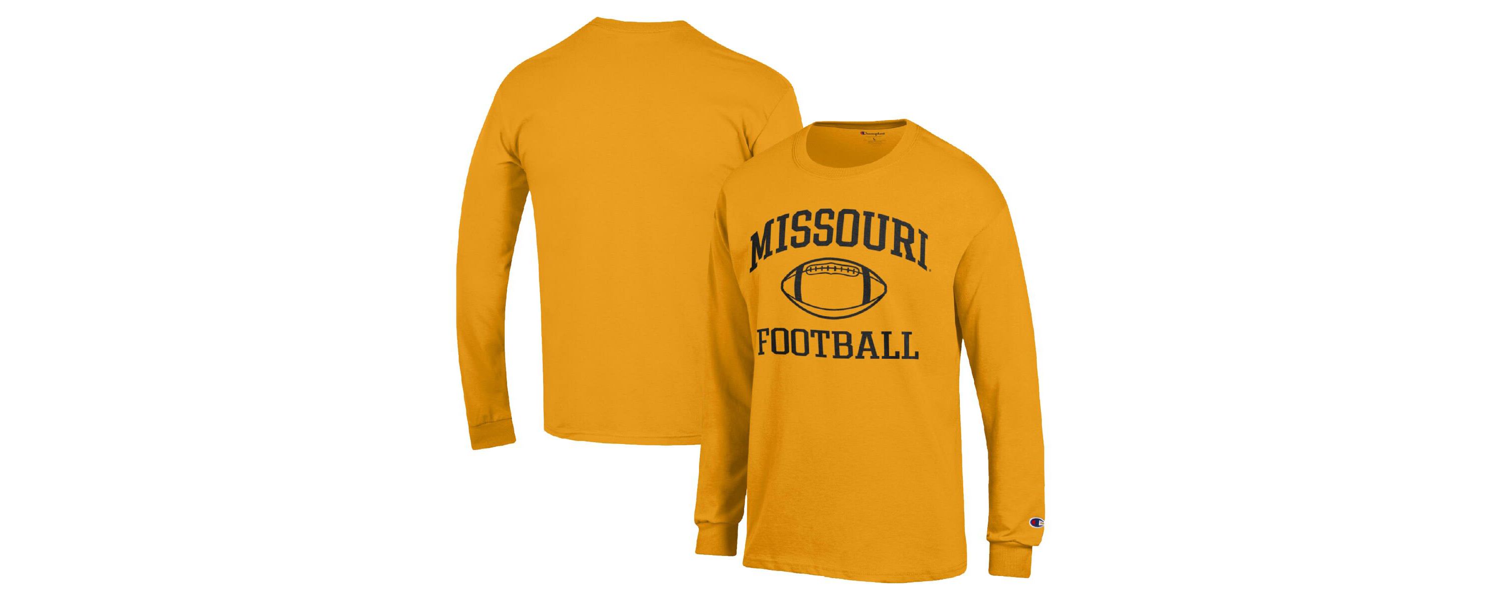 NCAA Missouri Tigers Football Icon Long Sleeve T-Shirt
