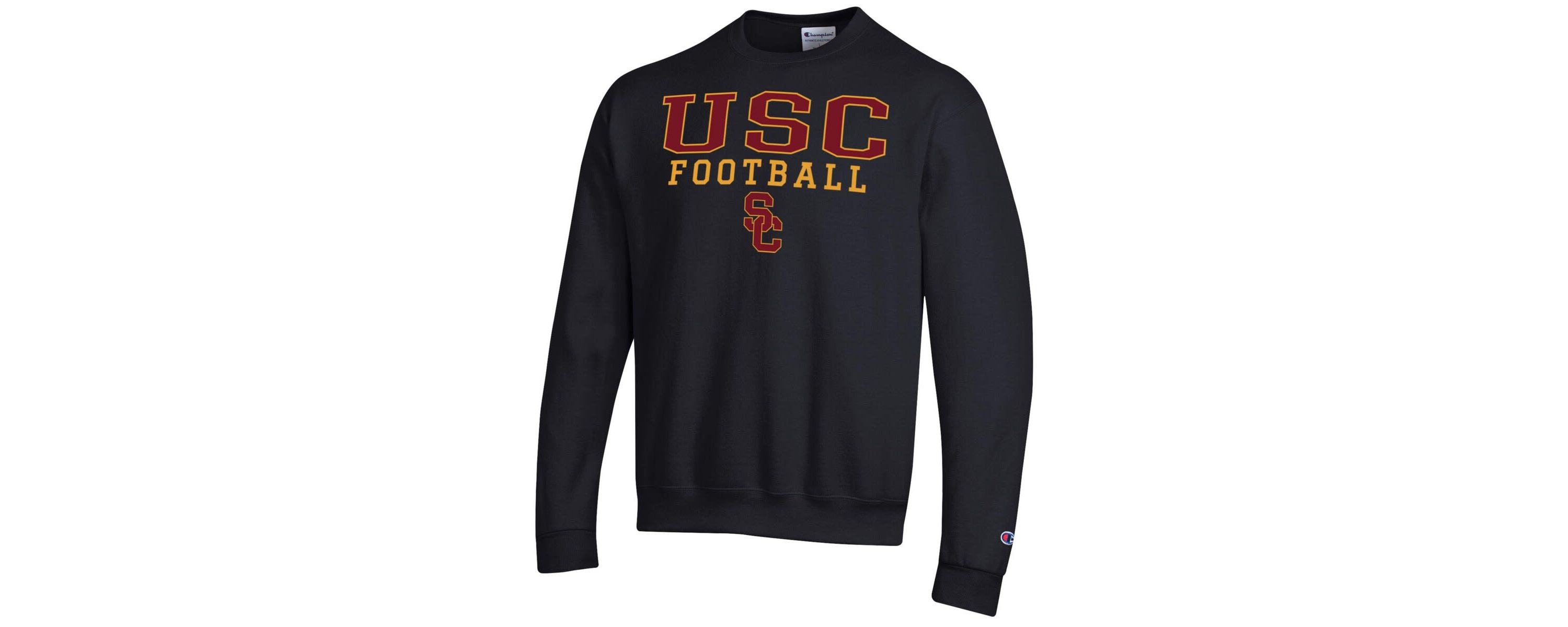 NCAA USC Trojans Football Stacked Pullover Sweatshirt
