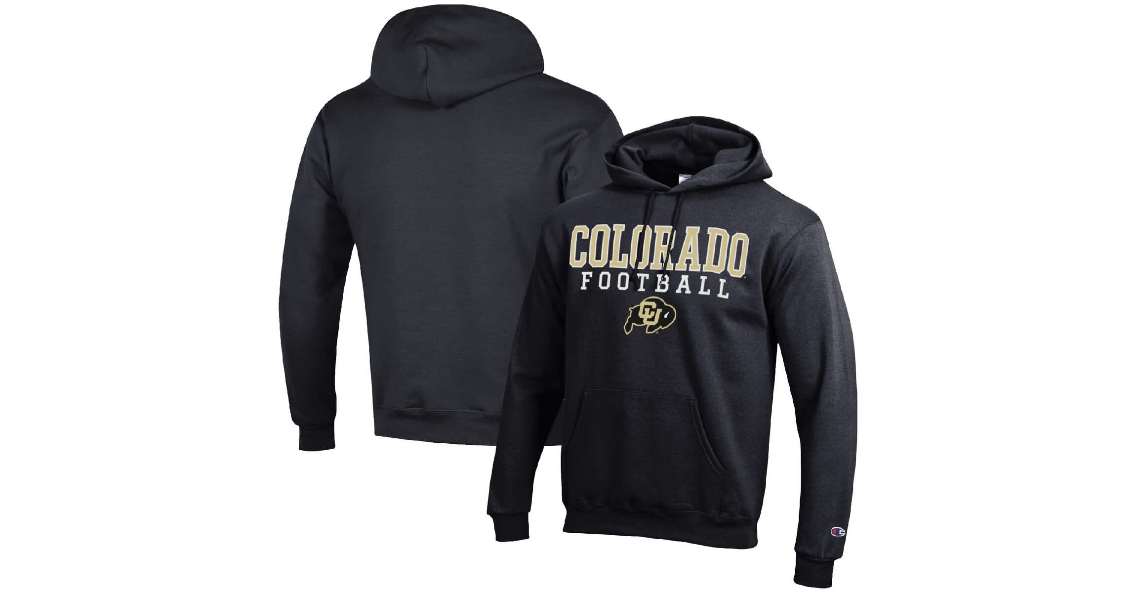 NCAA Colorado Buffaloes Football Stack Pullover Hoodie