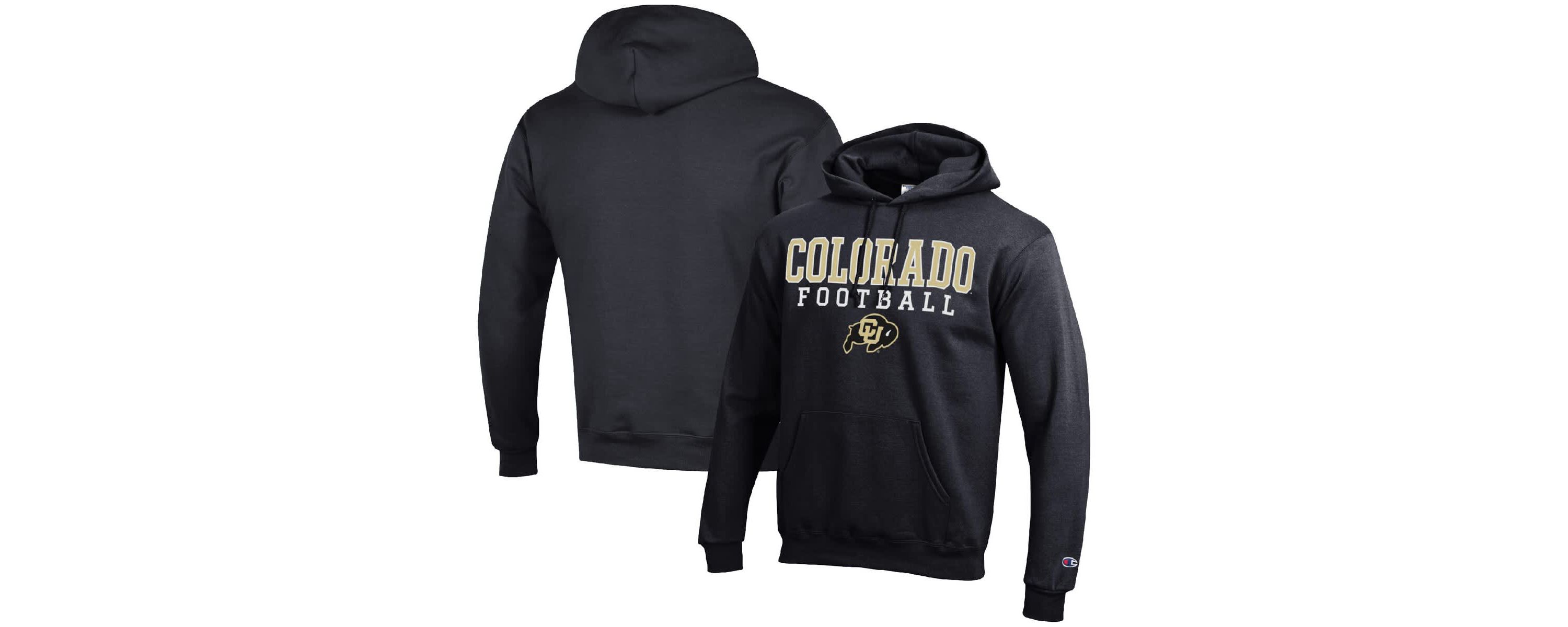 NCAA Colorado Buffaloes Football Stack Pullover Hoodie
