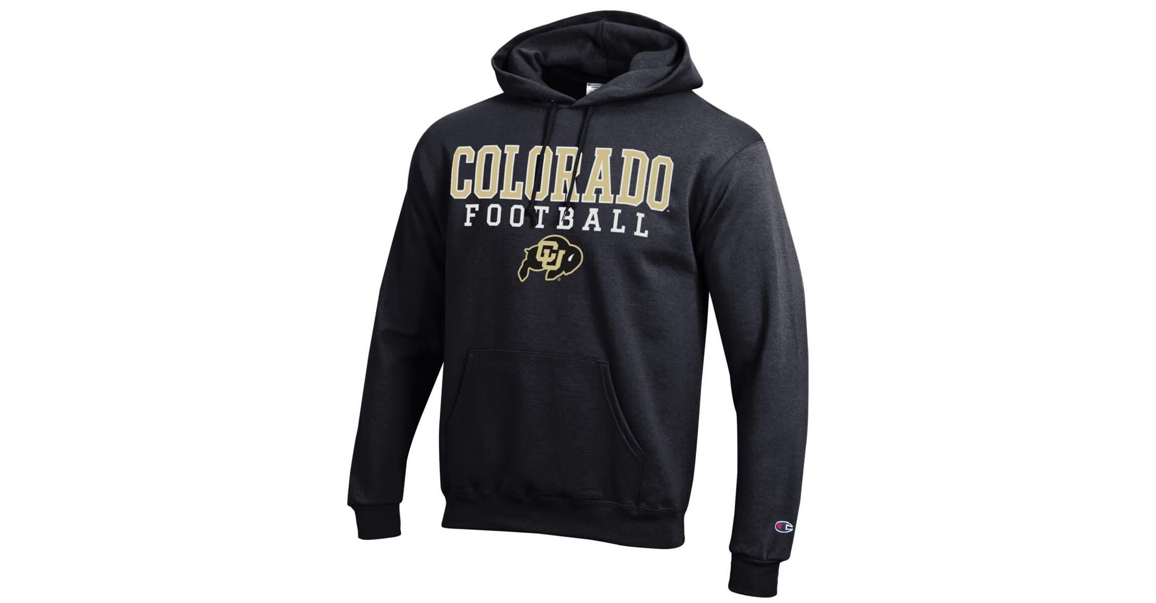 NCAA Colorado Buffaloes Football Stack Pullover Hoodie