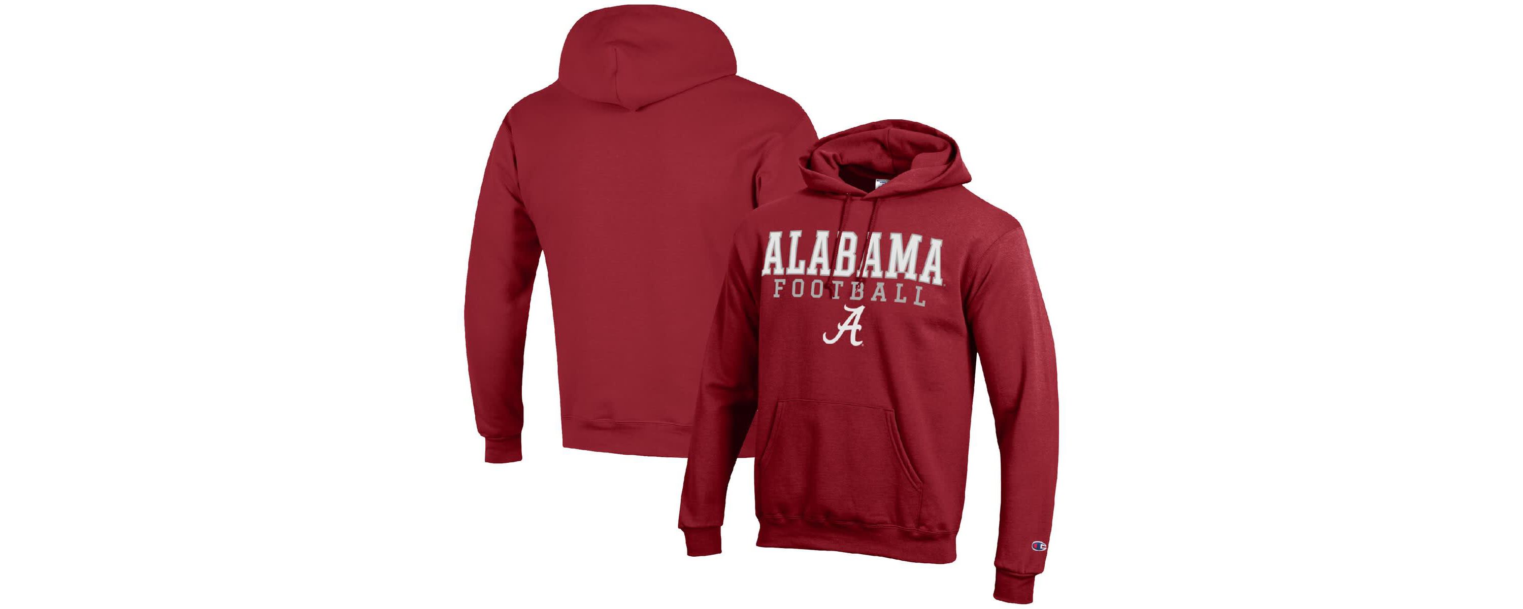 Alabama Crimson Tide NCAA Alabama Tide Football Stack Pullover Hoodie