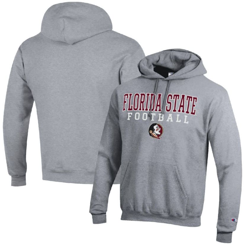 NCAA Florida State Seminoles Football Stack Pullover Hoodie