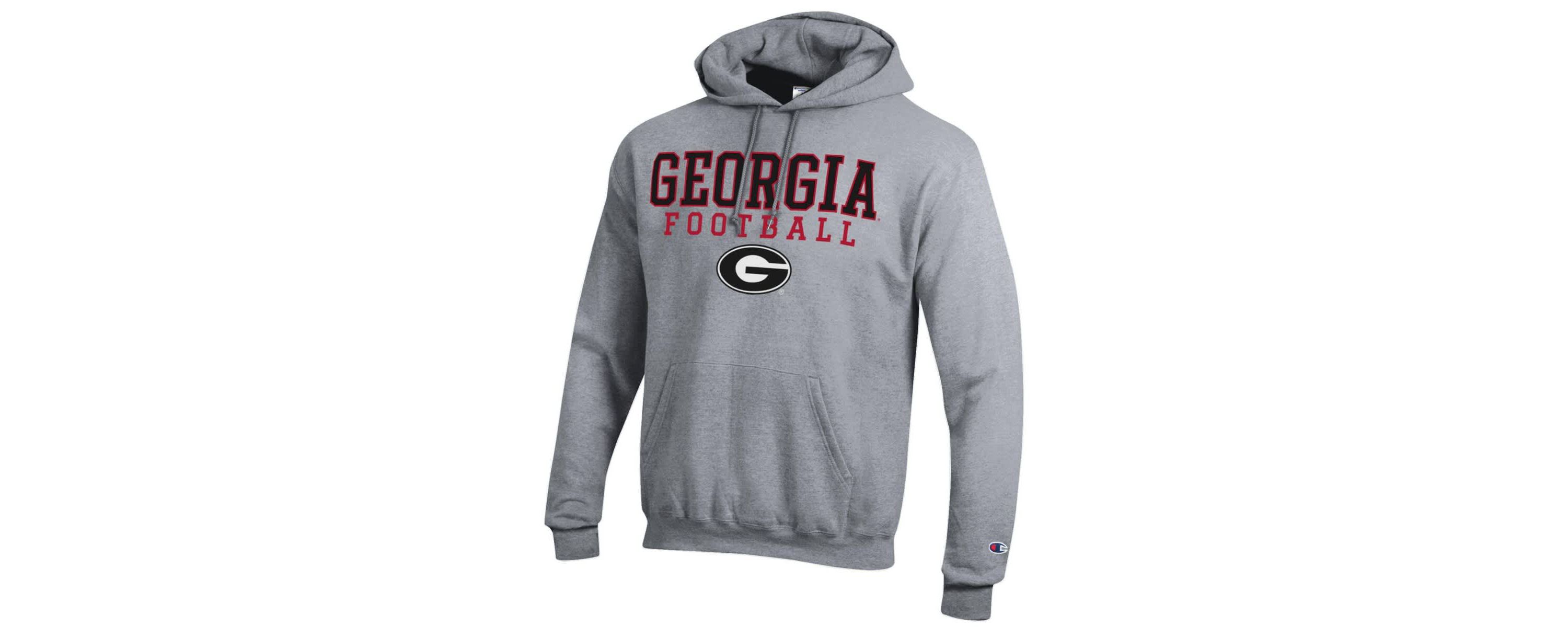 NCAA Georgia Bulldogs Football Stack Pullover Hoodie