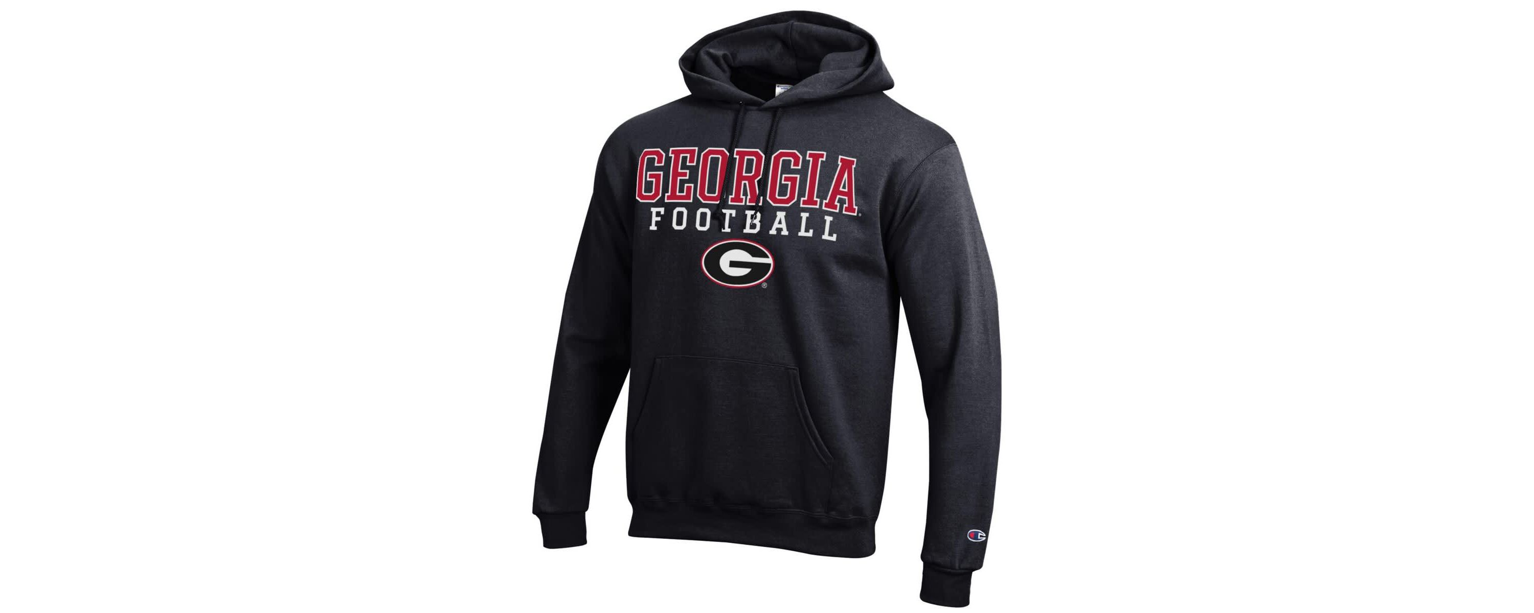 NCAA Georgia Bulldogs Football Stack Pullover Hoodie