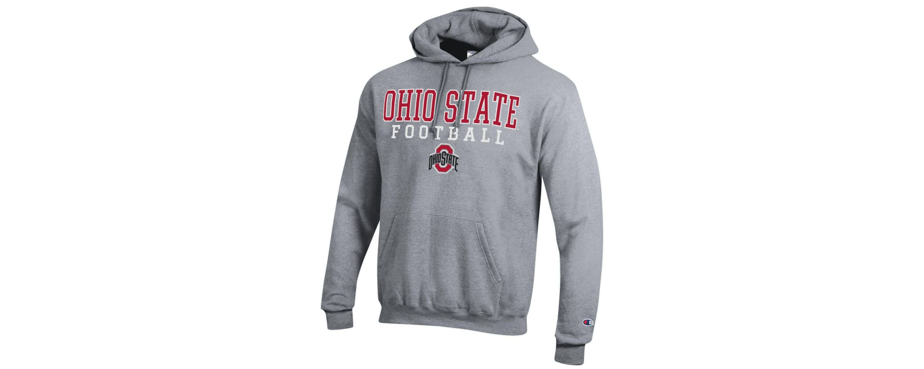 NCAA Ohio State Buckeyes Football Stack Pullover Hoodie