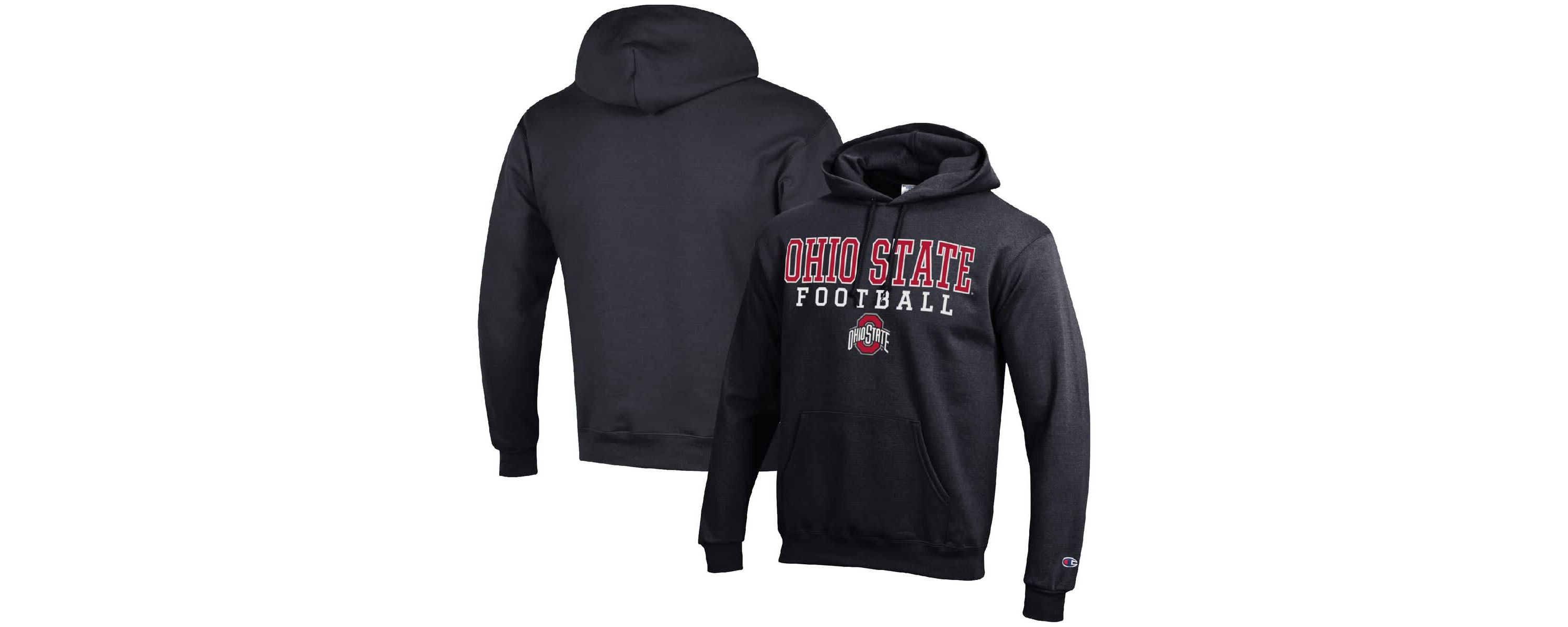 NCAA Ohio State Buckeyes Football Stack Pullover Hoodie