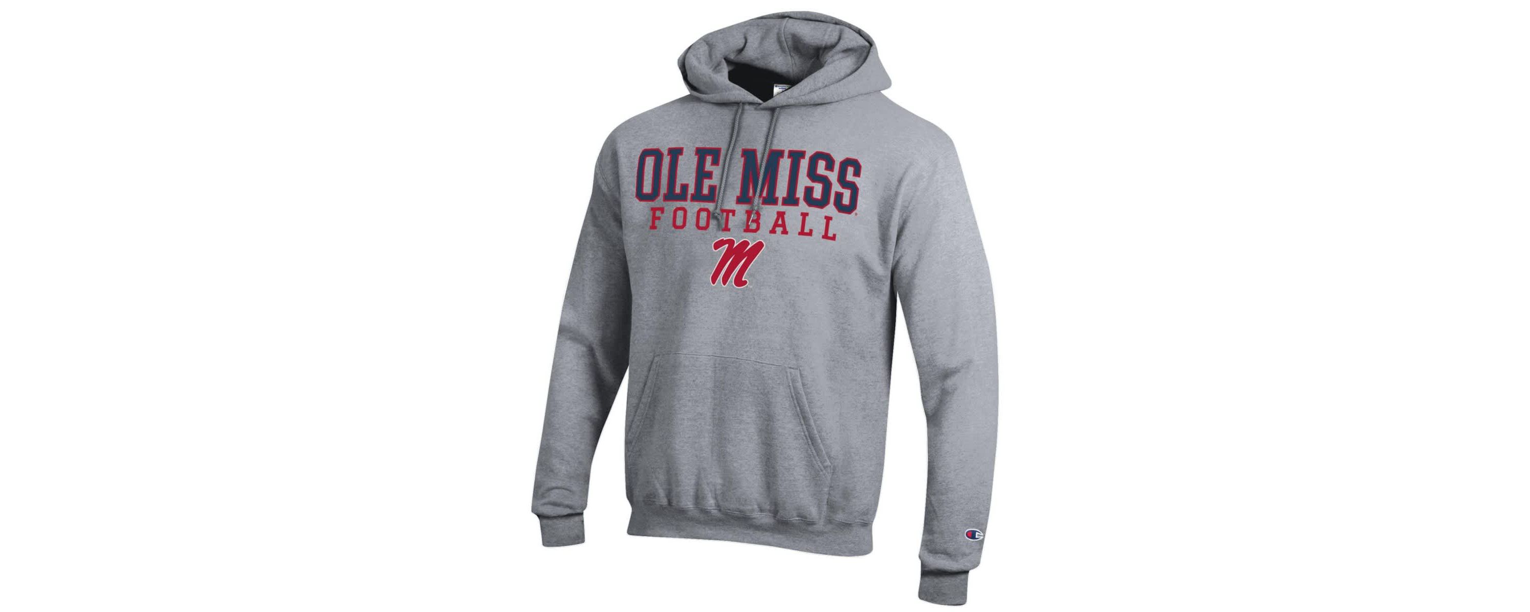 NCAA Ole Miss Rebels Football Stack Pullover Hoodie