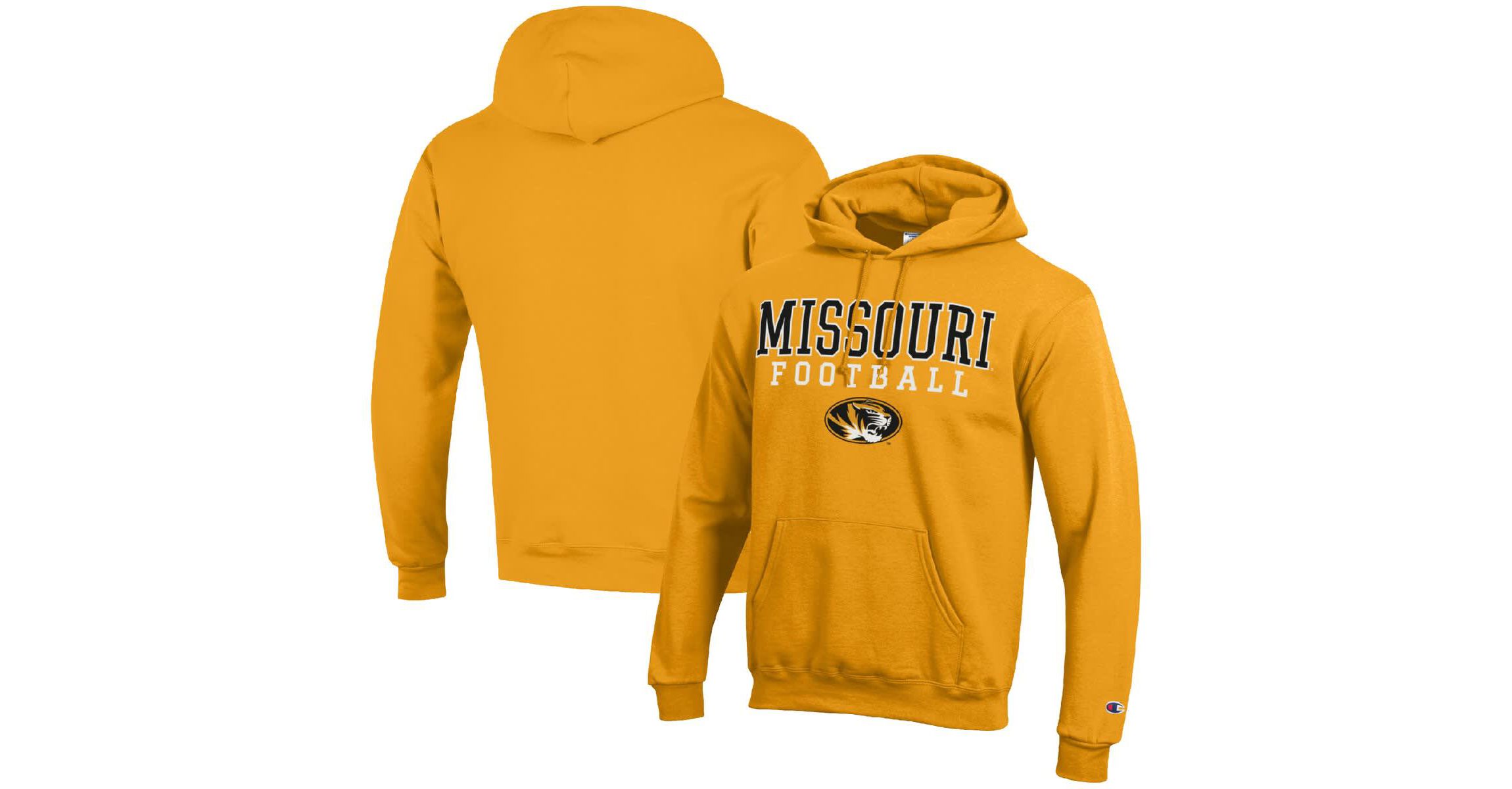 NCAA Missouri Tigers Football Stack Pullover Hoodie