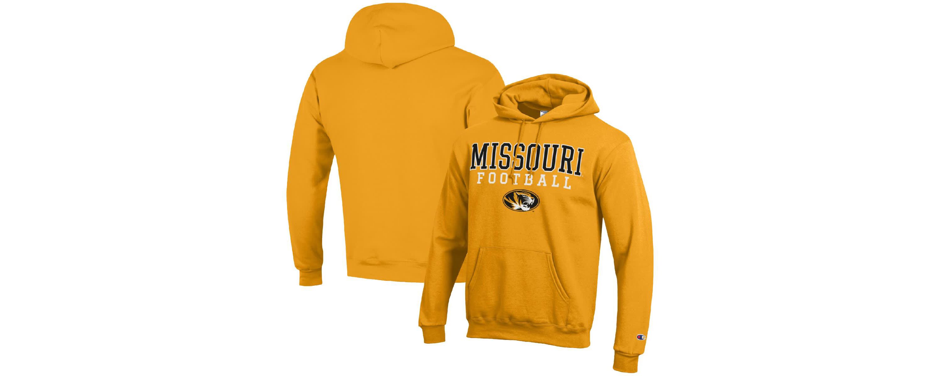 NCAA Missouri Tigers Football Stack Pullover Hoodie