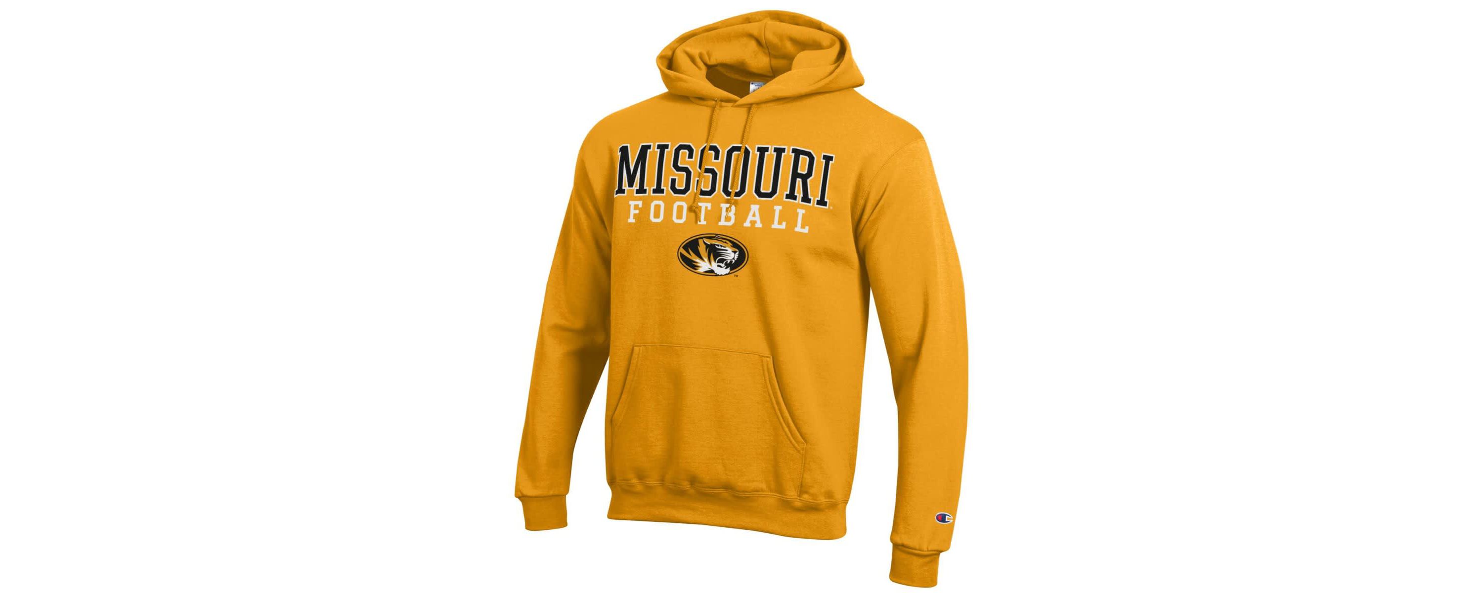 NCAA Missouri Tigers Football Stack Pullover Hoodie