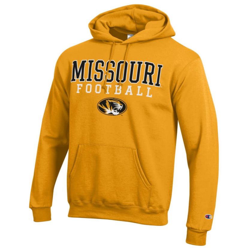 NCAA Missouri Tigers Football Stack Pullover Hoodie