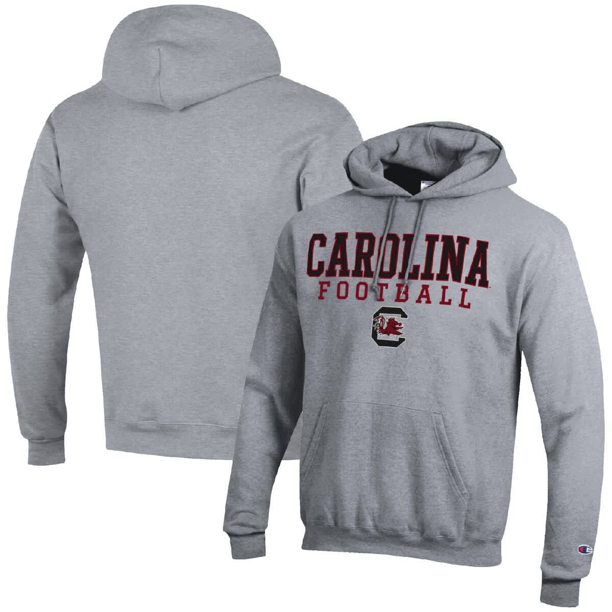 NCAA South Carolina Gamecocks Football Stack Pullover Hoodie