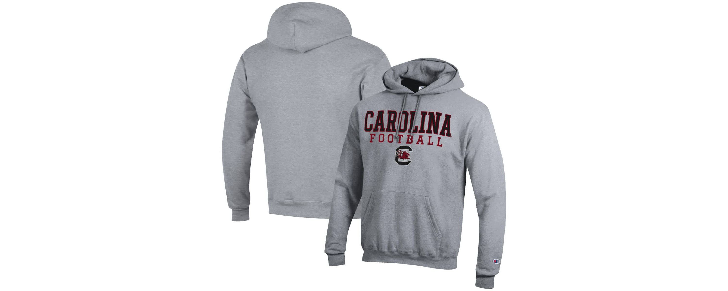 NCAA South Carolina Gamecocks Football Stack Pullover Hoodie