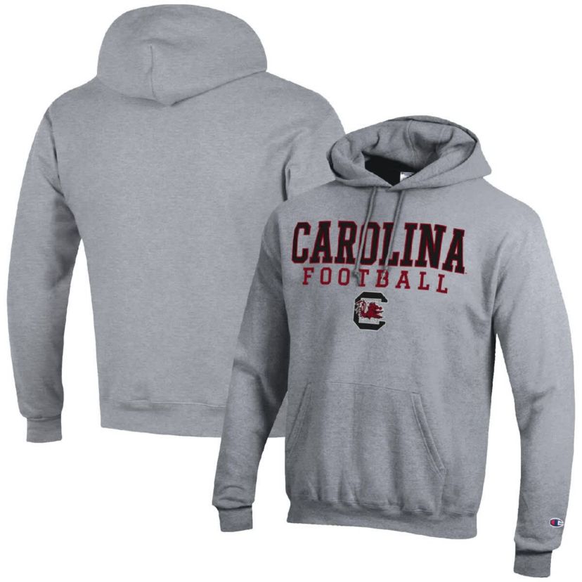 NCAA South Carolina Gamecocks Football Stack Pullover Hoodie