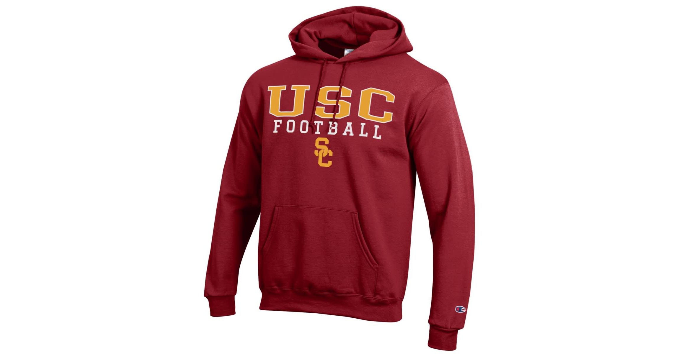 NCAA USC Trojans Football Stack Pullover Hoodie