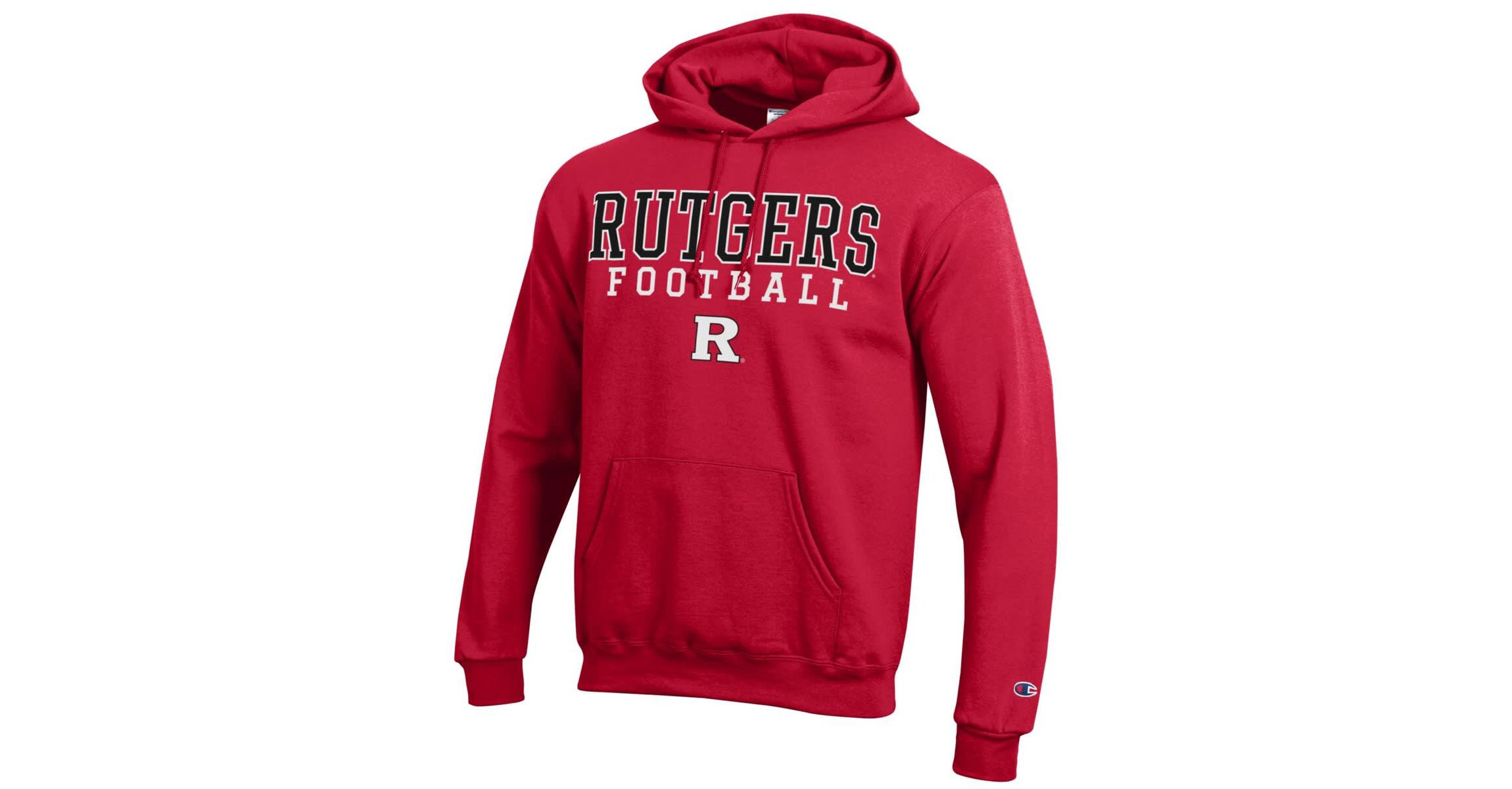 Rutgers Scarlet Knights NCAA Rutgers Knights Football Stack Pullover Hoodie