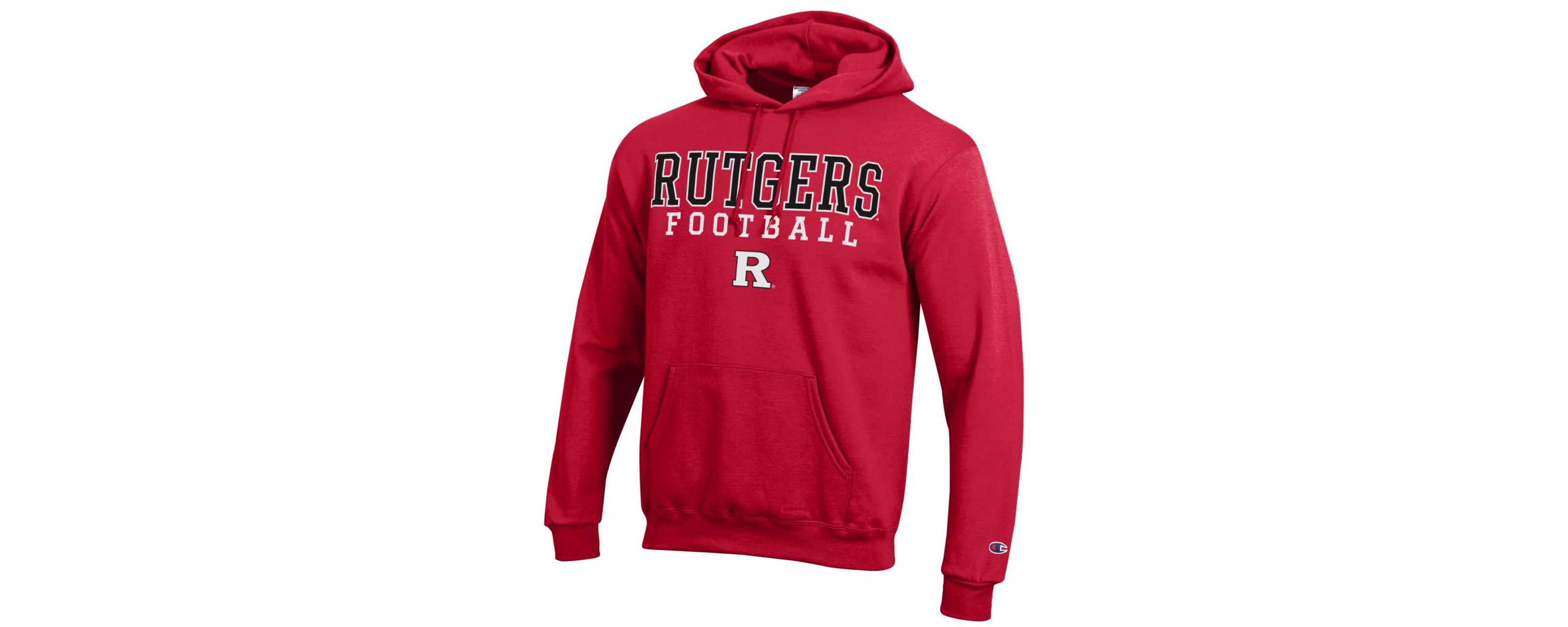 Rutgers Scarlet Knights NCAA Rutgers Knights Football Stack Pullover Hoodie
