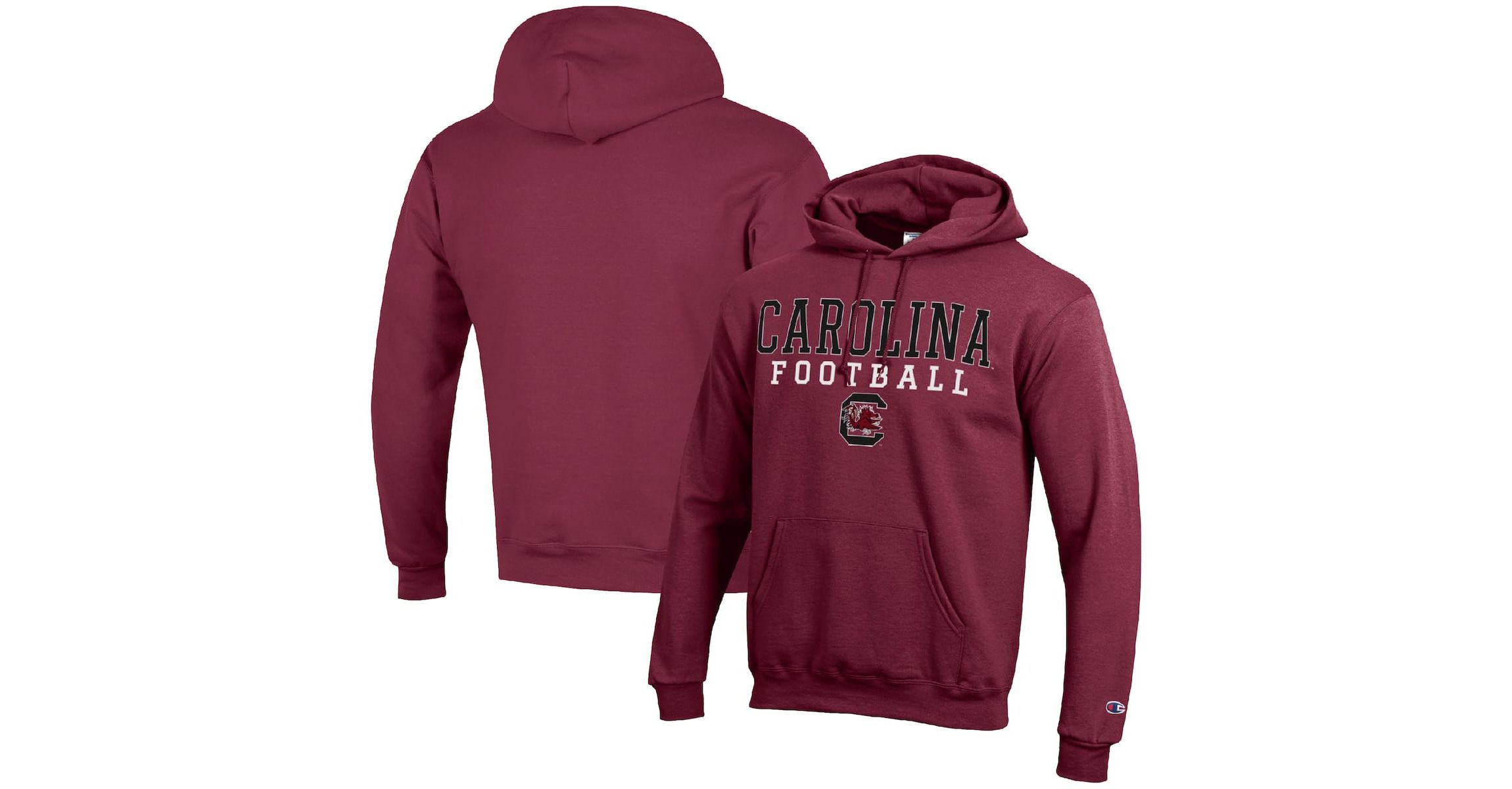 NCAA South Carolina Gamecocks Football Stack Pullover Hoodie