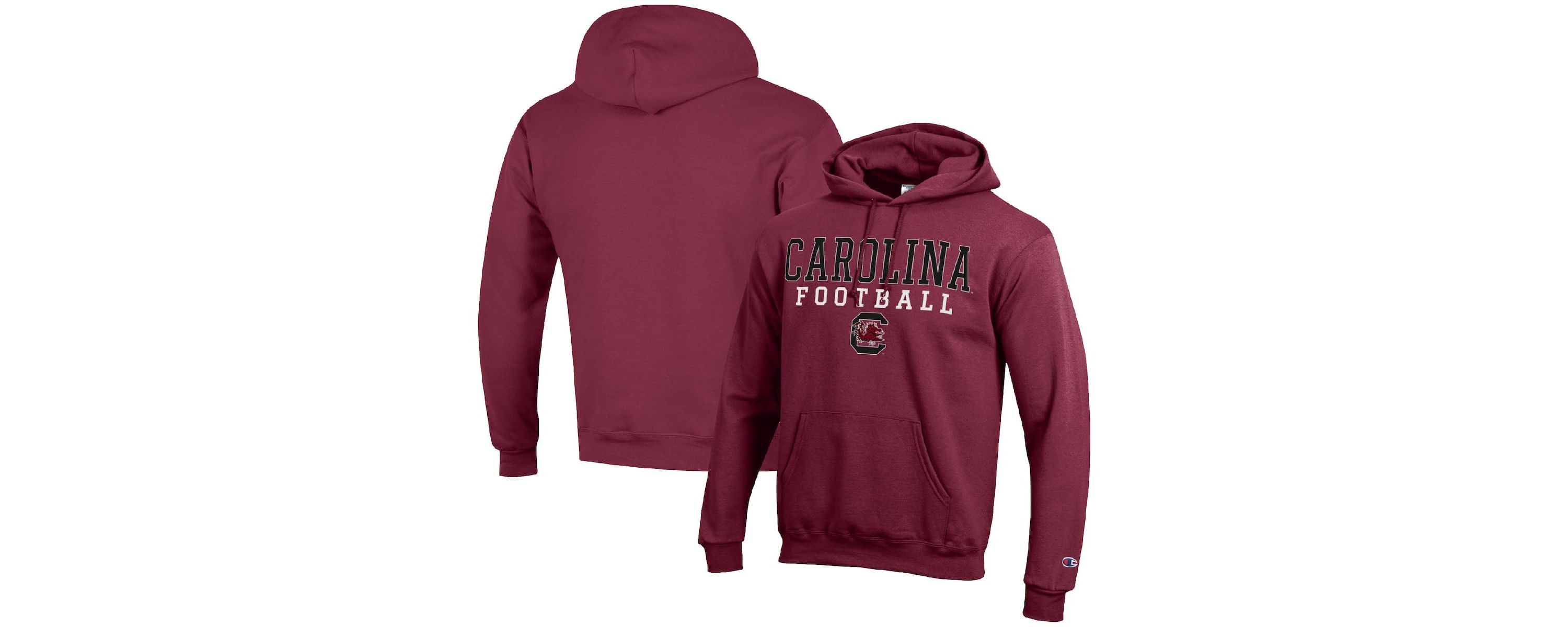 NCAA South Carolina Gamecocks Football Stack Pullover Hoodie