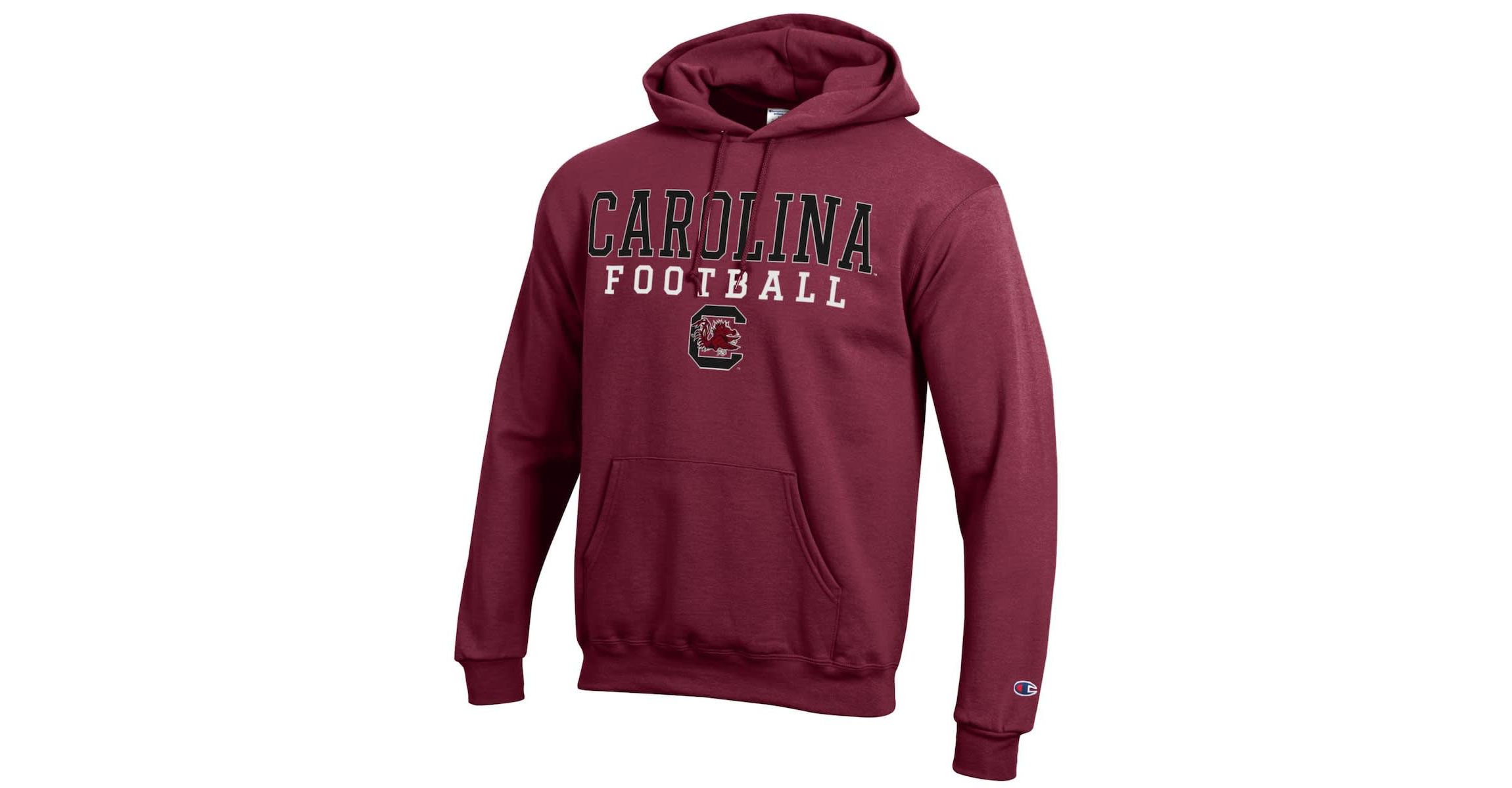 NCAA South Carolina Gamecocks Football Stack Pullover Hoodie
