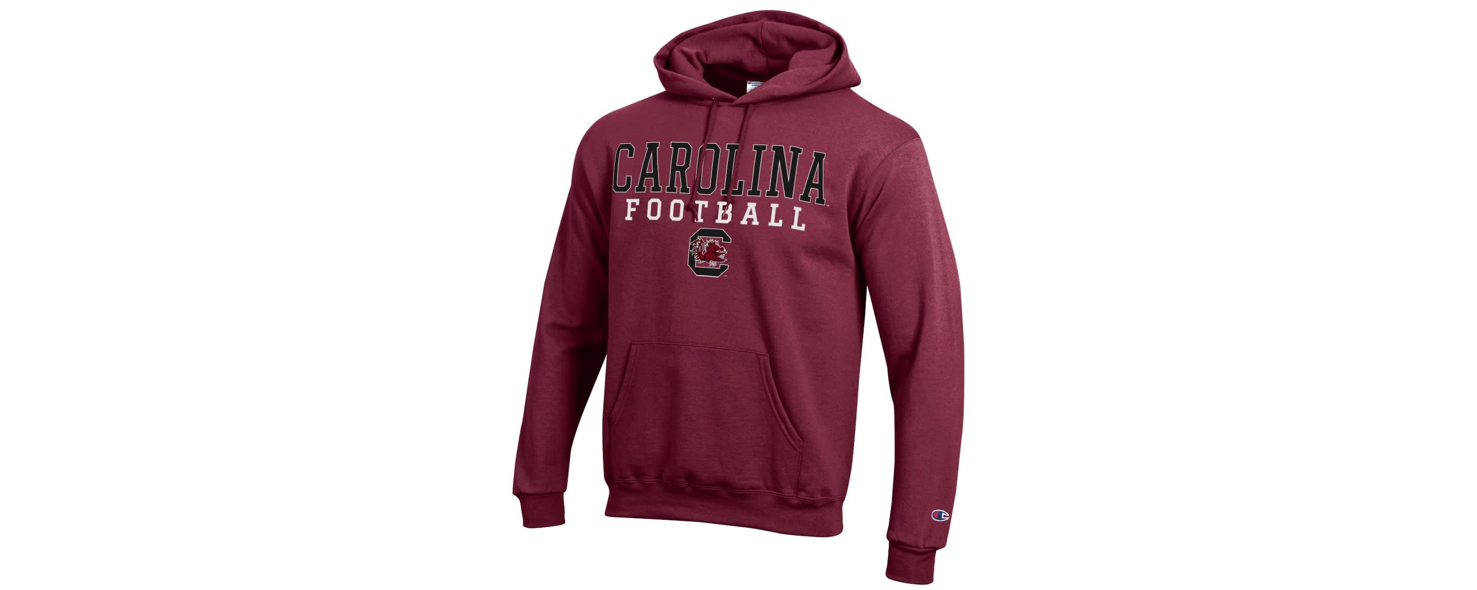 NCAA South Carolina Gamecocks Football Stack Pullover Hoodie