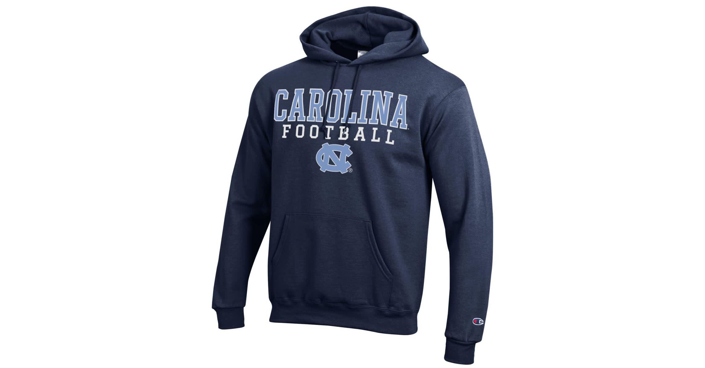 NCAA North Carolina Tar Heels Football Stack Pullover Hoodie