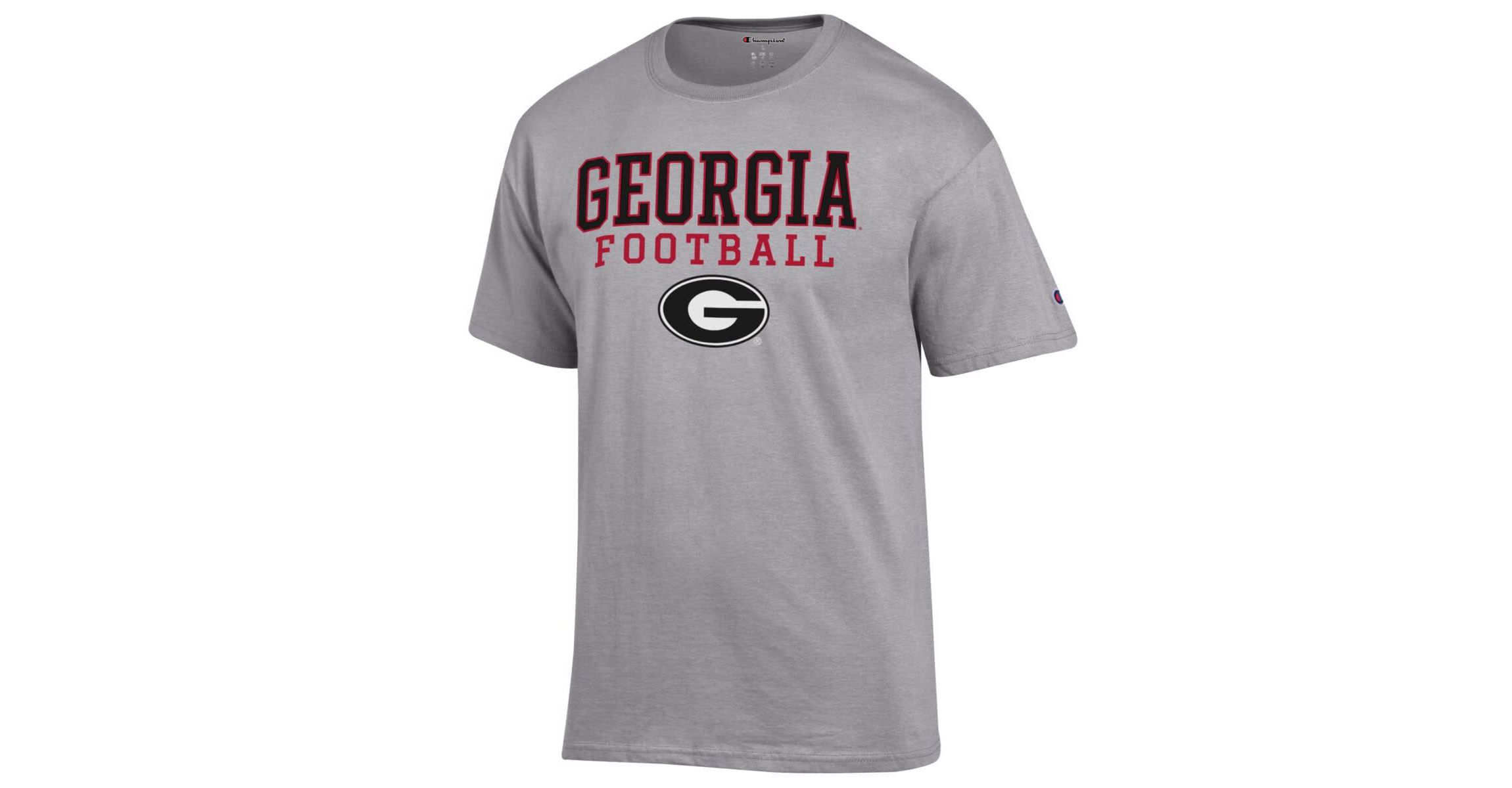 NCAA Georgia Bulldogs Football Stack T-Shirt