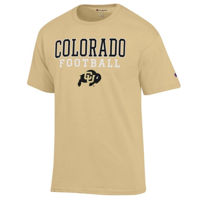 NCAA Colorado Buffaloes Football Stack T-Shirt