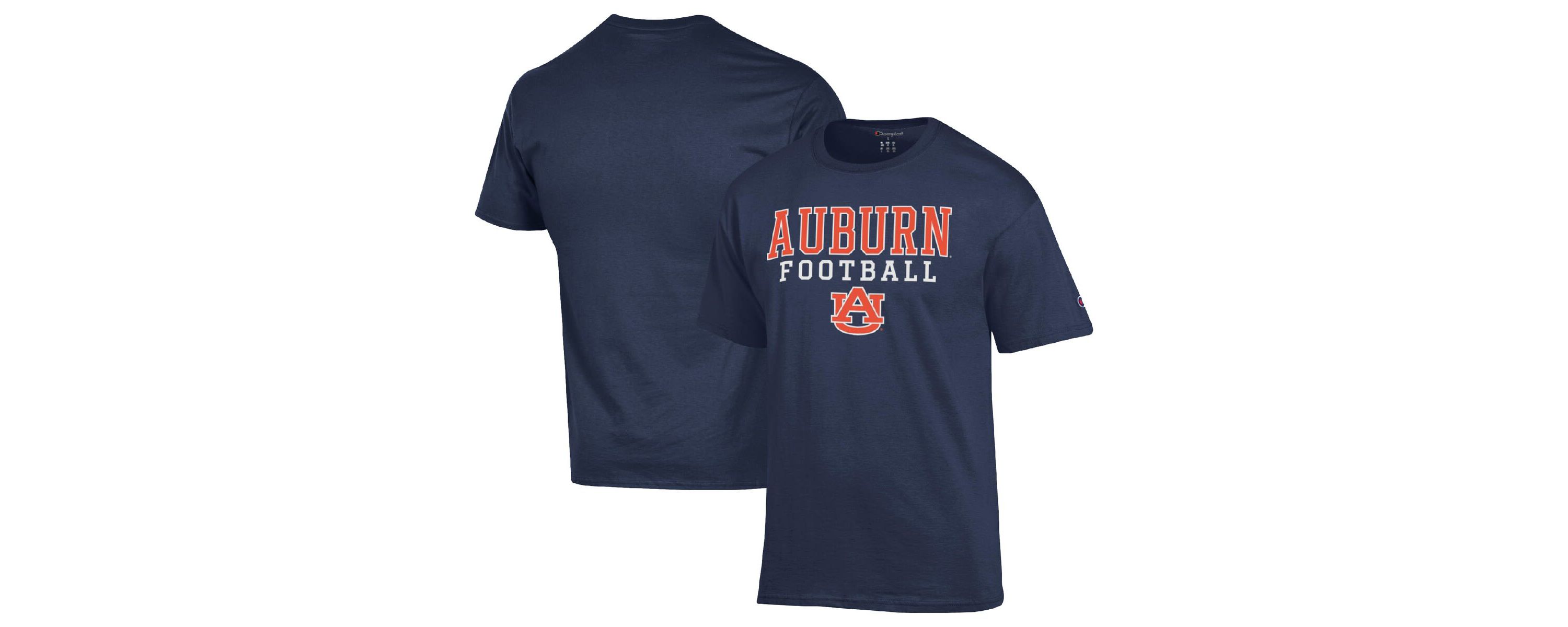 NCAA Auburn Tigers Football Stack T-Shirt