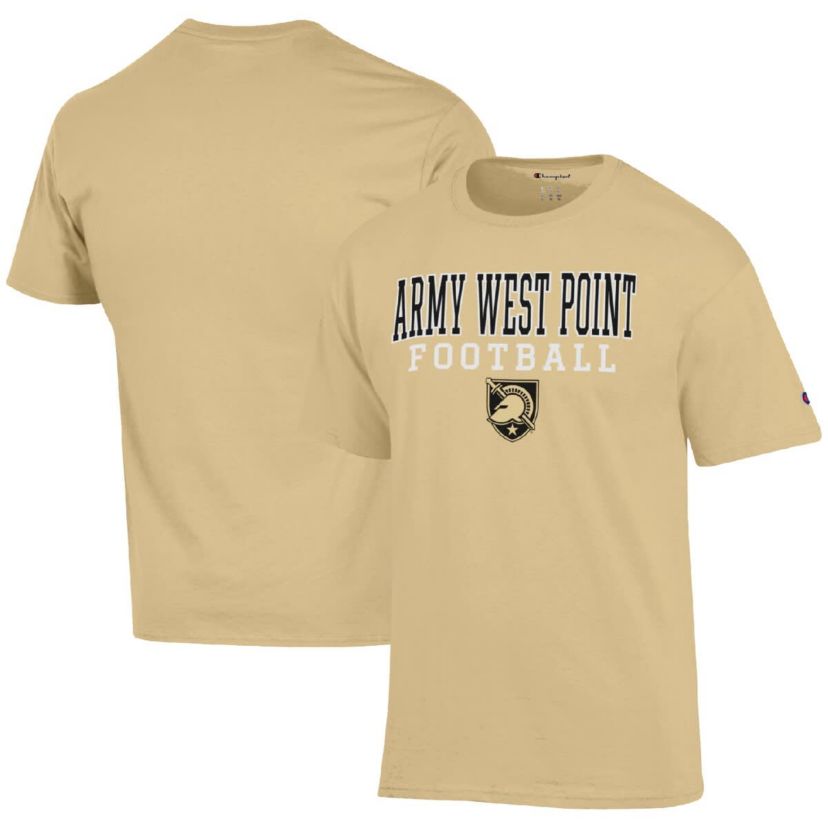 Army Black Knights NCAA Army Knights Football Stack T-Shirt